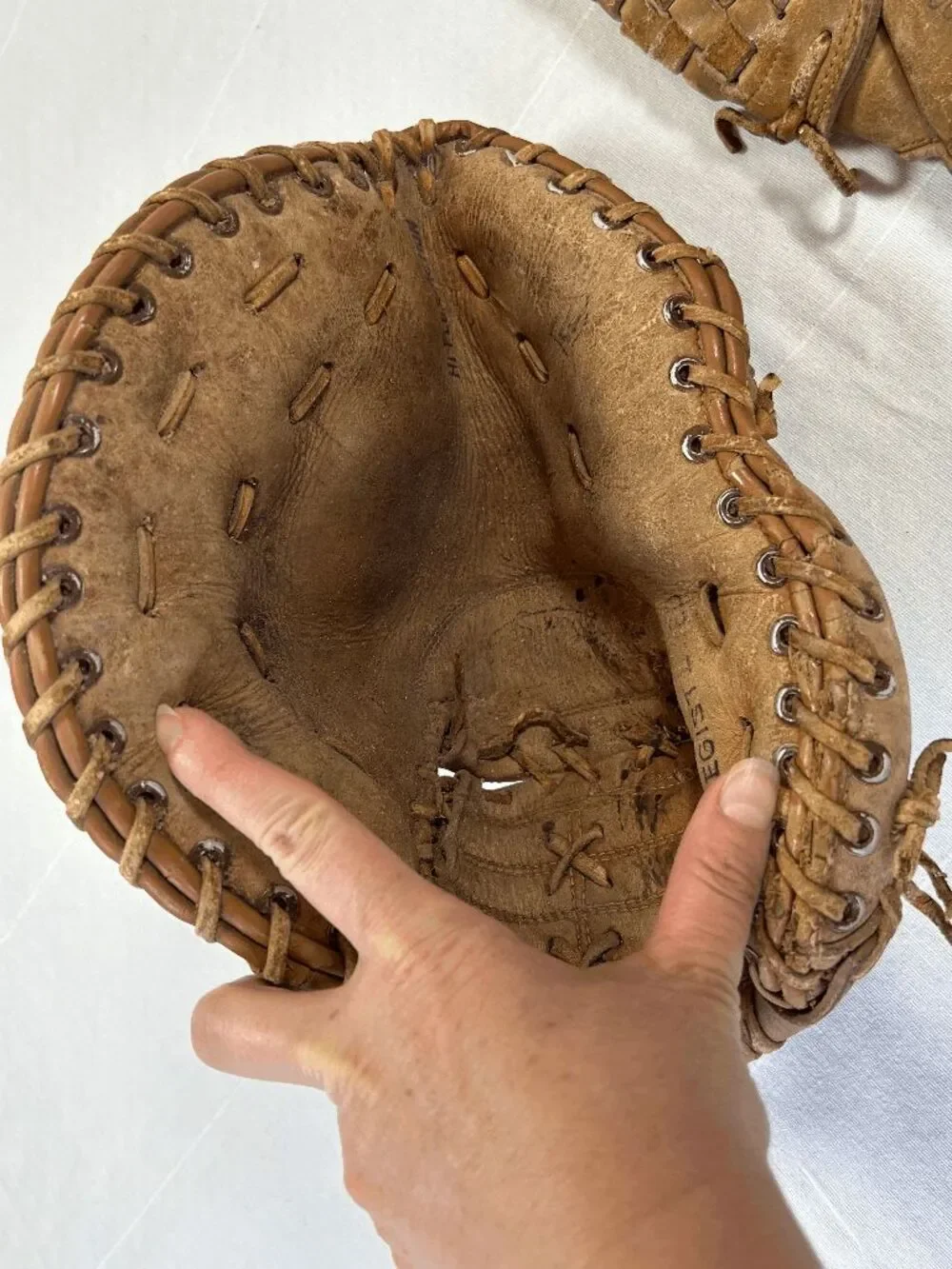 Vintage Youth Baseball Glove Lot of Two Rawlings GJ 69 Jim Lefebvre Glove